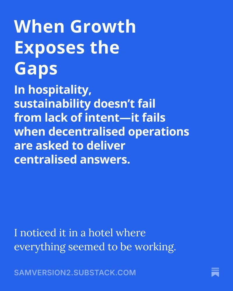When Growth Exposes the Gaps
